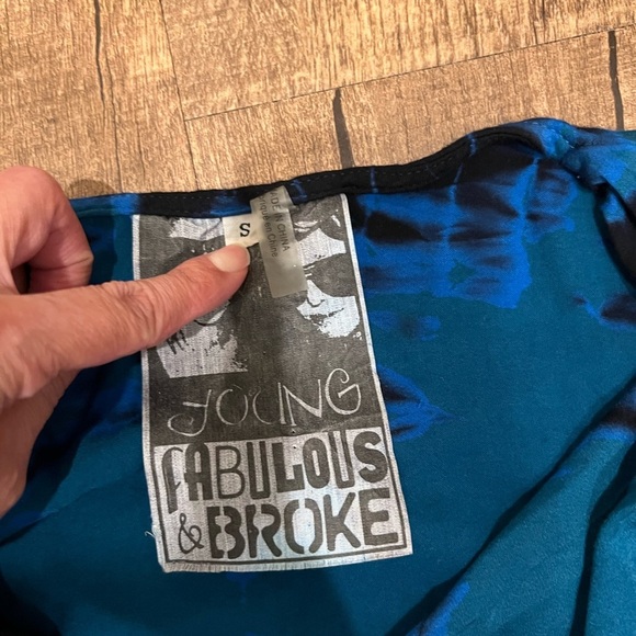 Young Fabulous & Broke Tie Dye Romper Jumpsuit - Picture 4 of 15